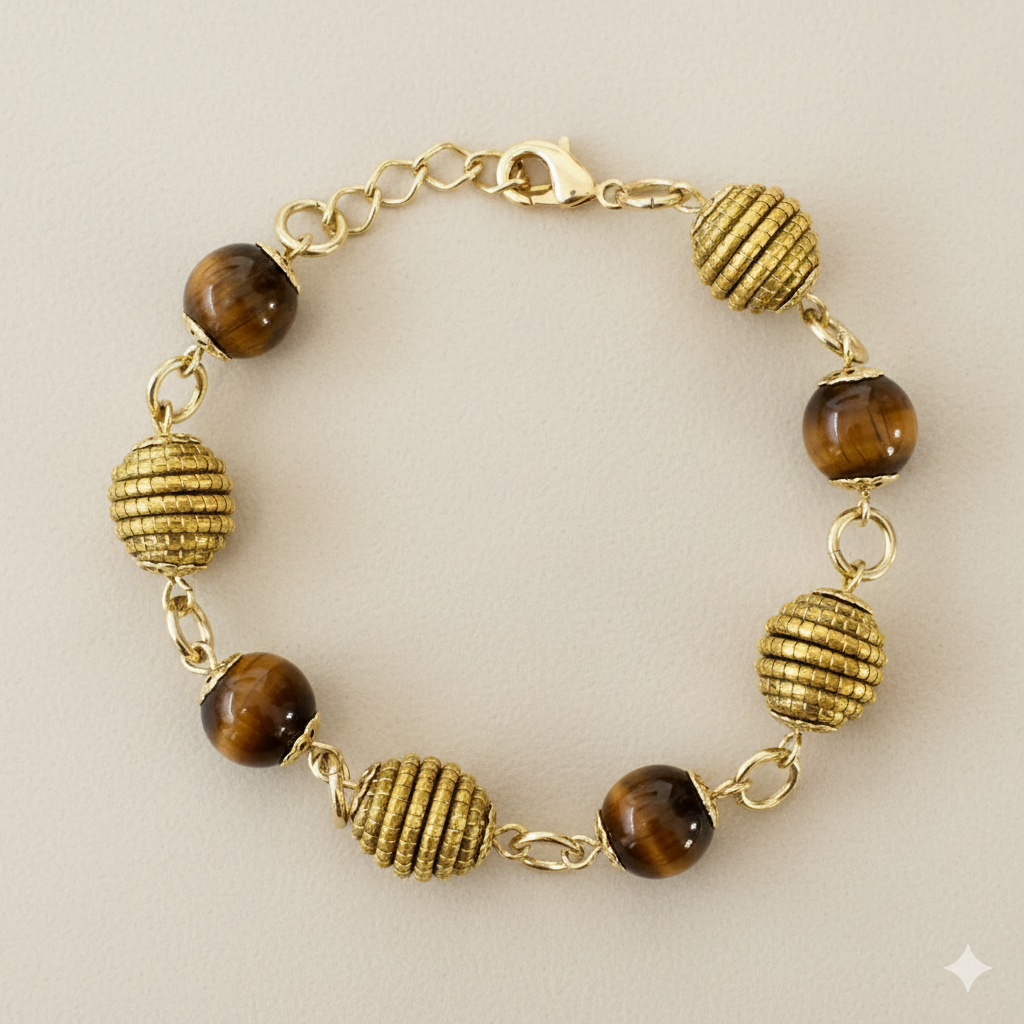Bracelet P-10 (oeil de tigre)