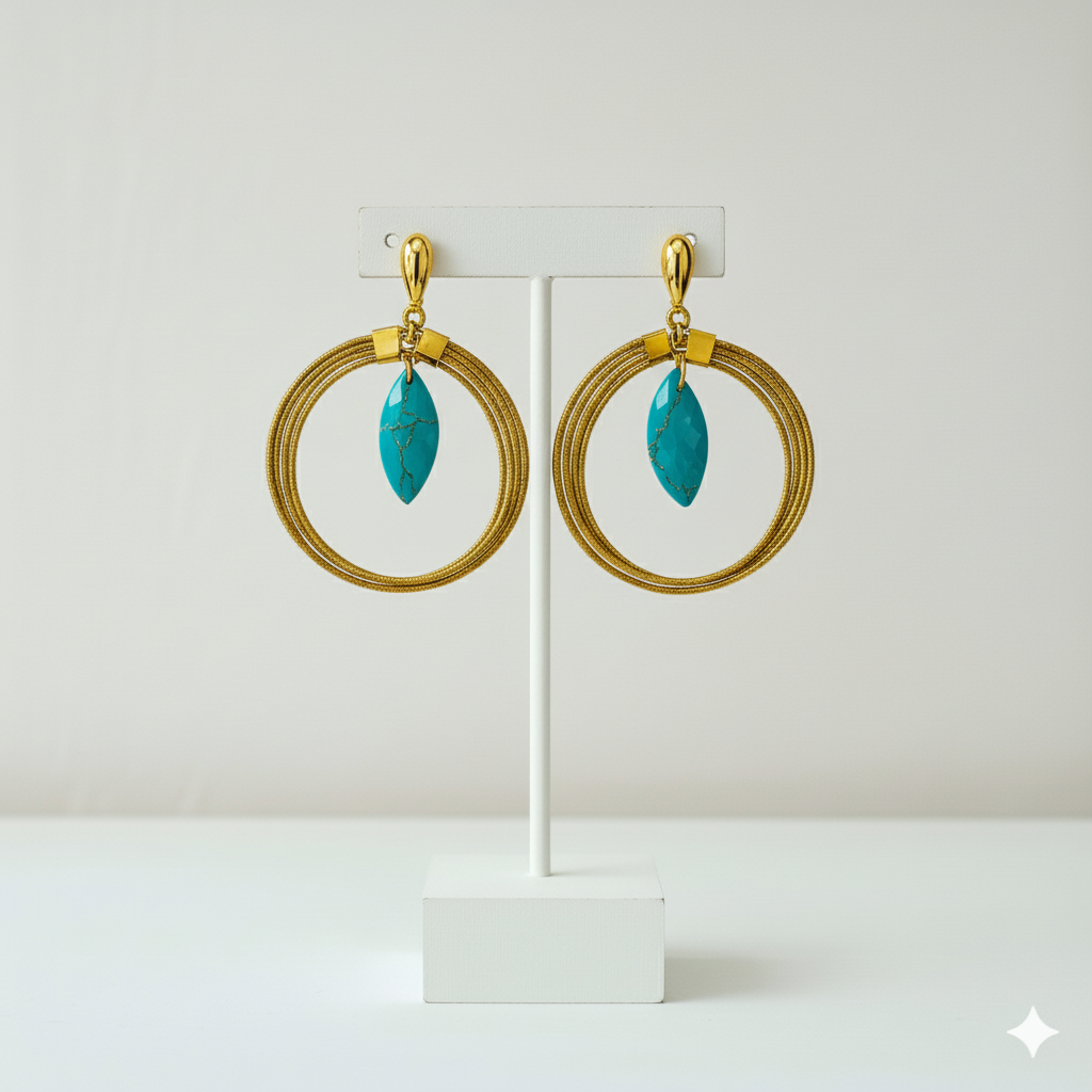 Boucles d'oreilles B-14