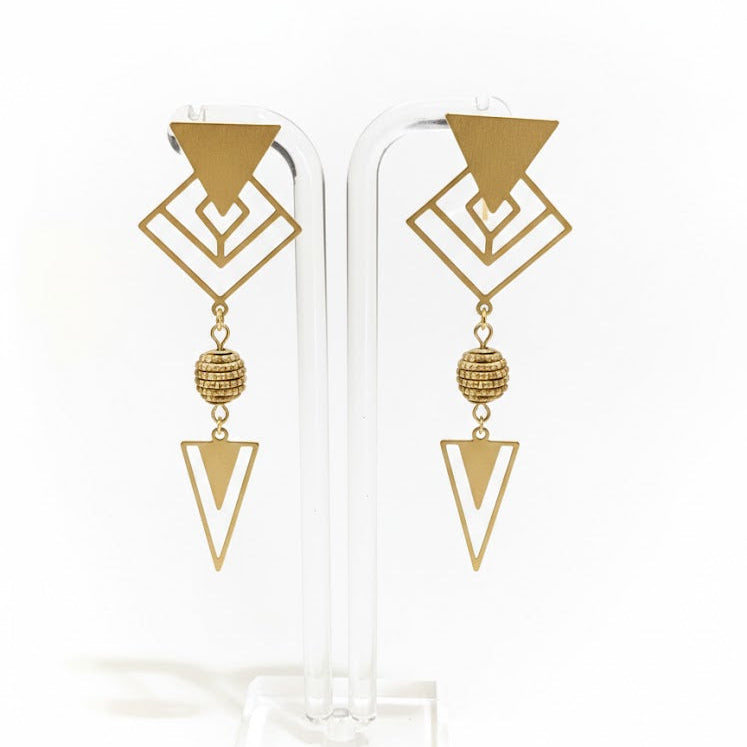 Boucles d'oreille a clip BO122